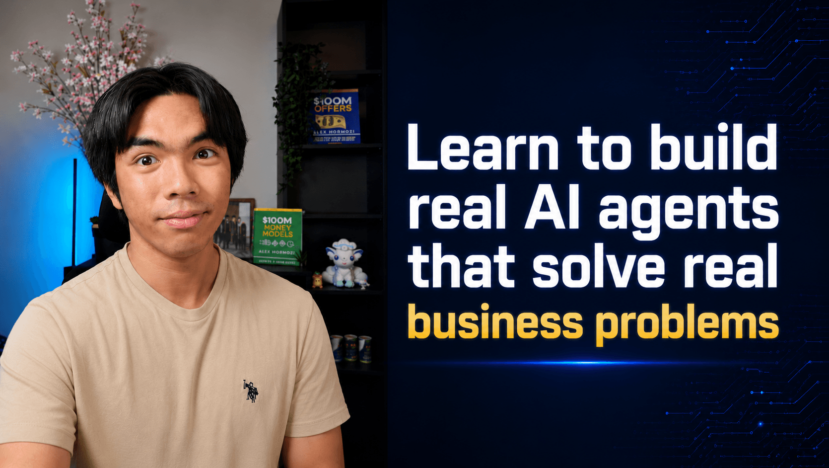 Learn to build real AI agents that solve real business problems